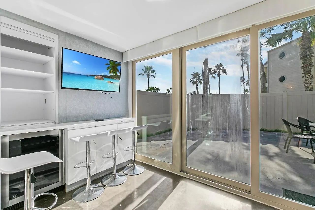 Daire Upscale Modern Private W Terrace In Bahia Mar Beachfront Resort, Heated Pool!