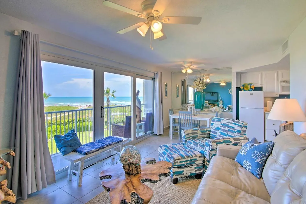 Sunny Oceanfront On South Padre Island