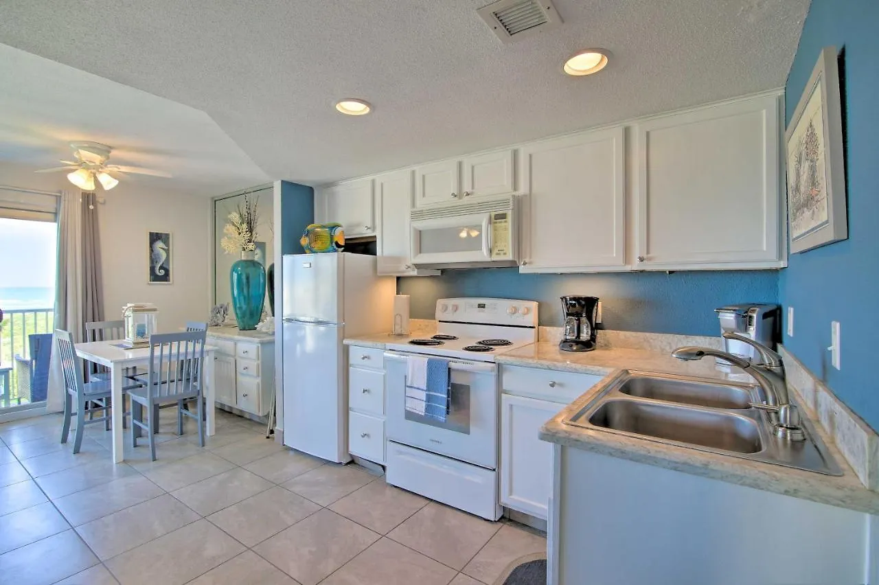 Sunny Oceanfront On Apartment South Padre Island
