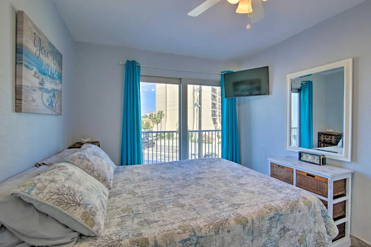 Sunny Oceanfront On South Padre Island