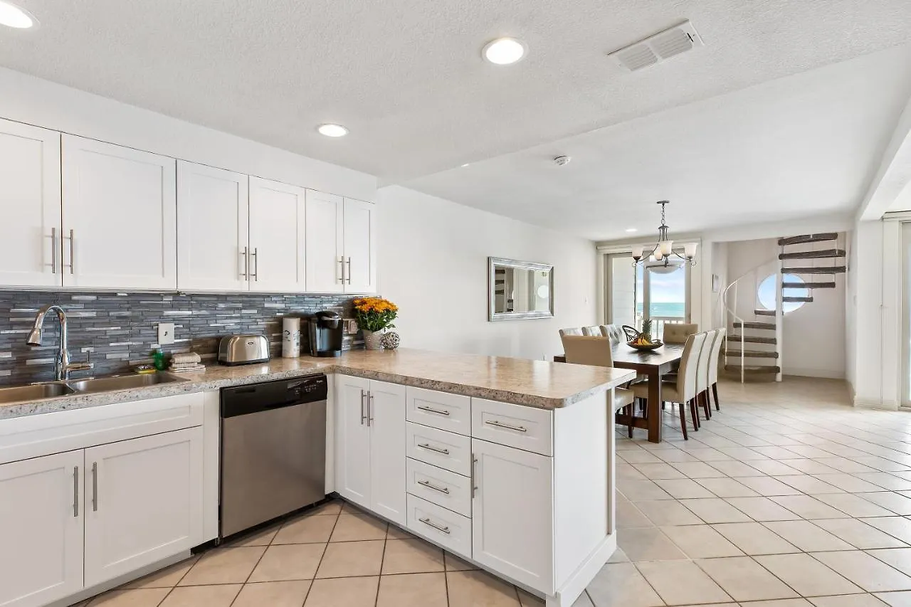 Newly Renovated! 3 Beachfront Balconies, Picture Perfect Oceanview South Padre Island