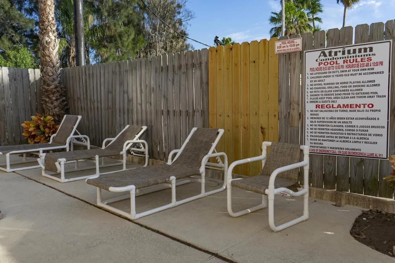 Apartment Walk To House In Heart Of Entertainment District - Atrium Unit 102 South Padre Island