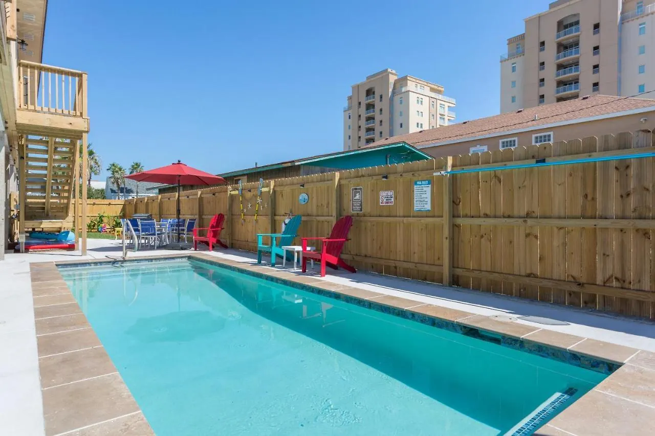 Holiday home House Of Neptune Steps From The Sea And Private Pool South Padre Island