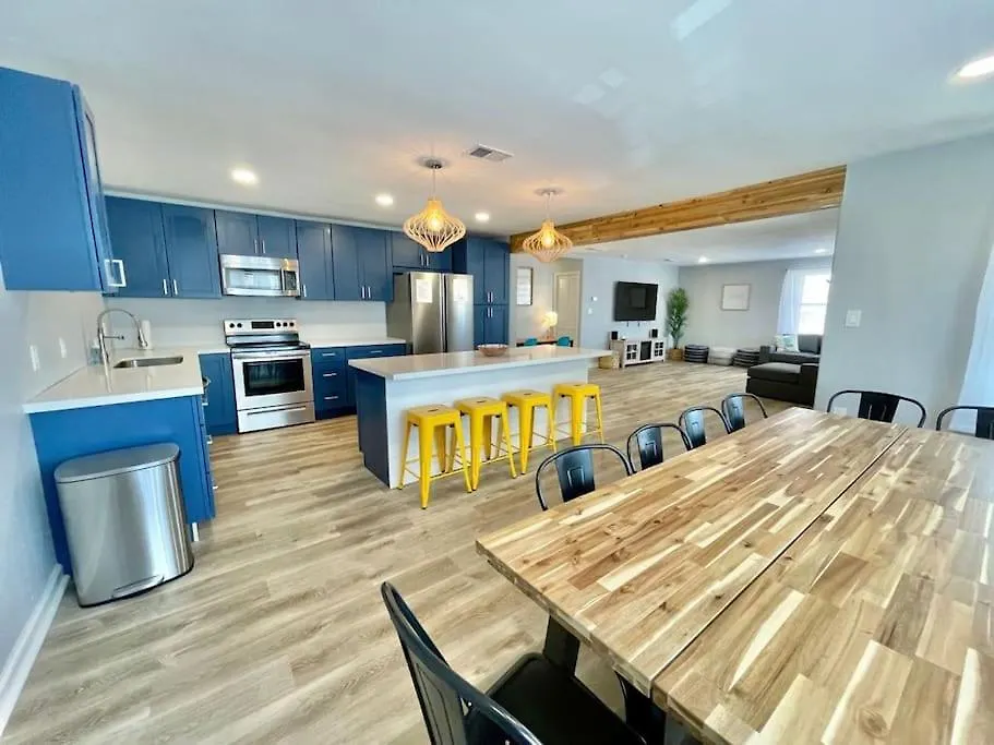 4 Bedrooms House With Private Pool And 2 Min Walk To The - Zula Siesta House Nyaraló South Padre Island