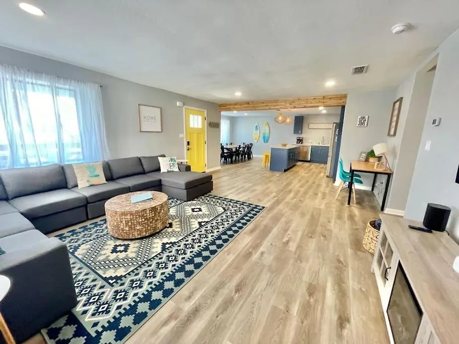4 Bedrooms House With Private Pool And 2 Min Walk To The - Zula Siesta House Nyaraló South Padre Island