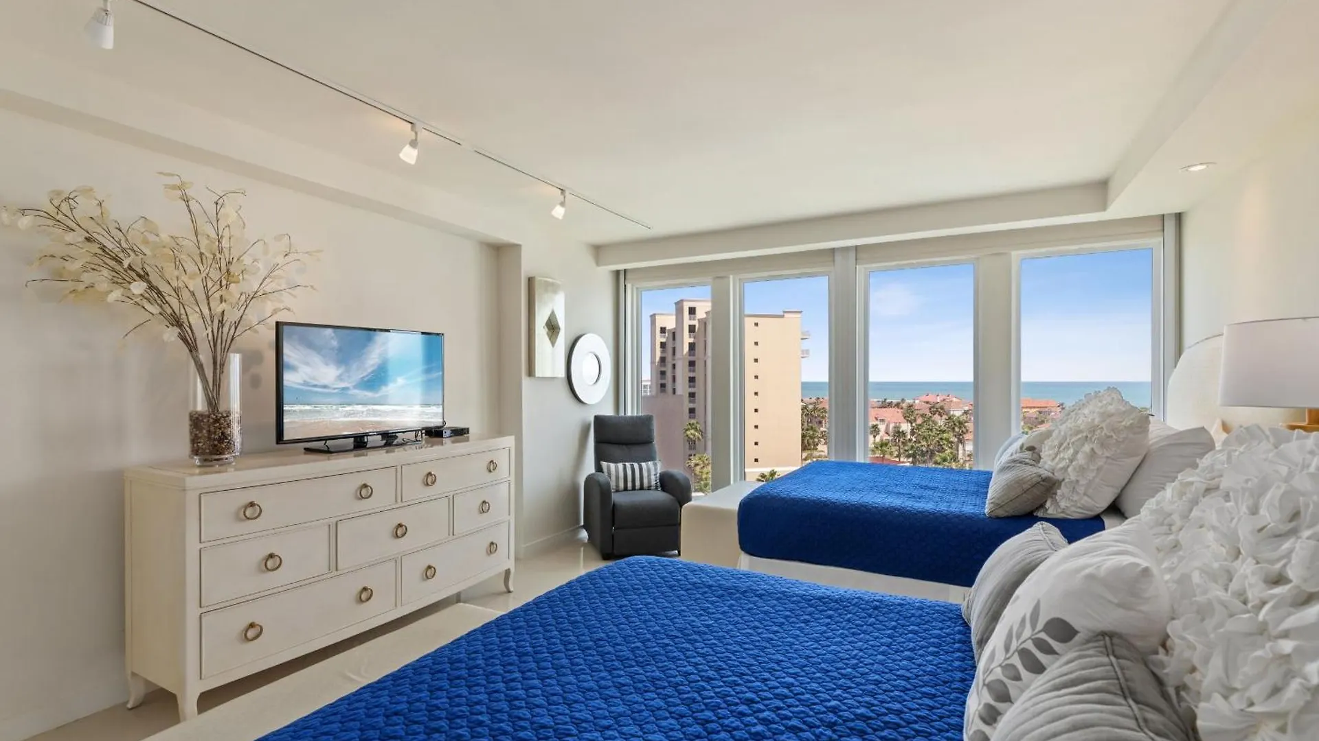 Modern With Ocean View Private Balcony Apartmán South Padre Island