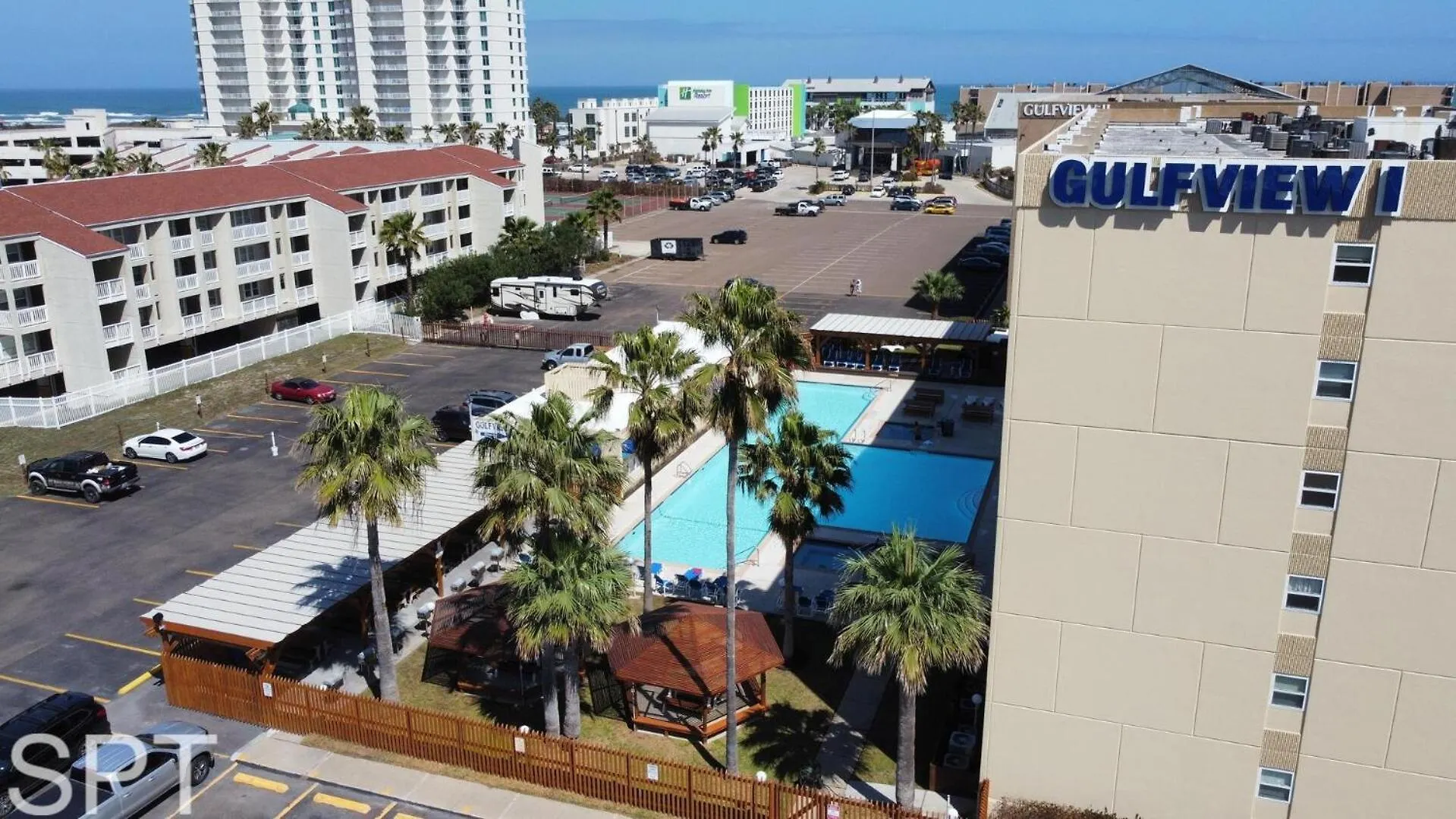 Access With Pool, Hot Tub Area & Bbq - Gulfview I - Unit 213 South Padre Island