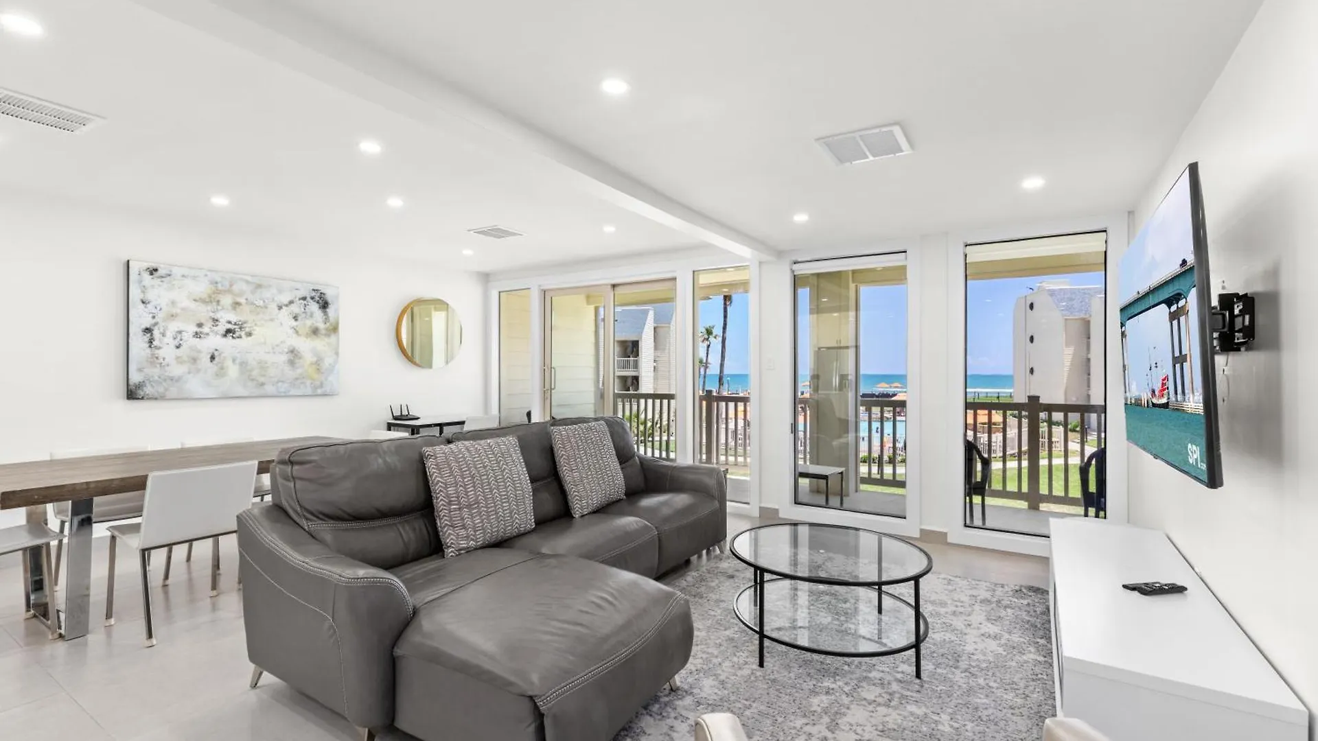New Stunning Ocean-view Beachfront Resort, Heated Pool! * South Padre Island