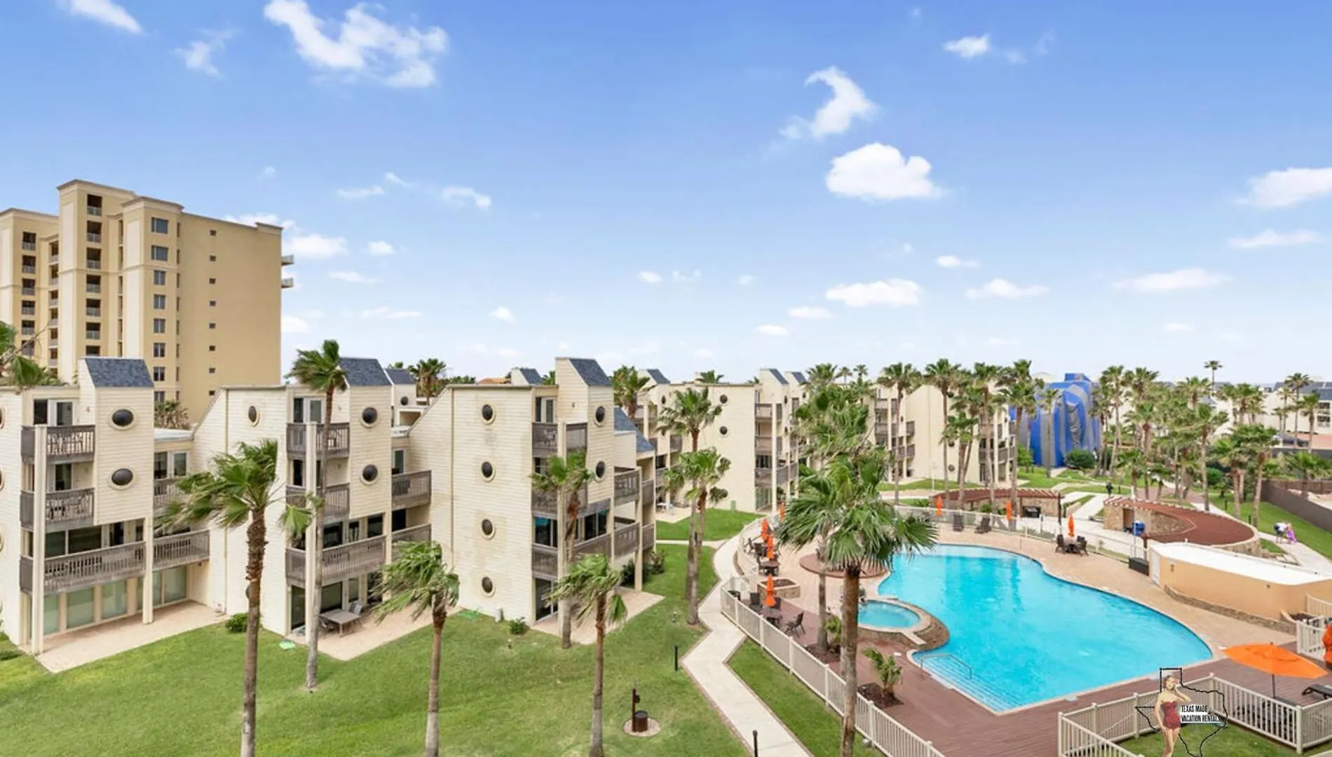 Bahia Mar-solare Tower, Beachfront With Two Pools * South Padre Island