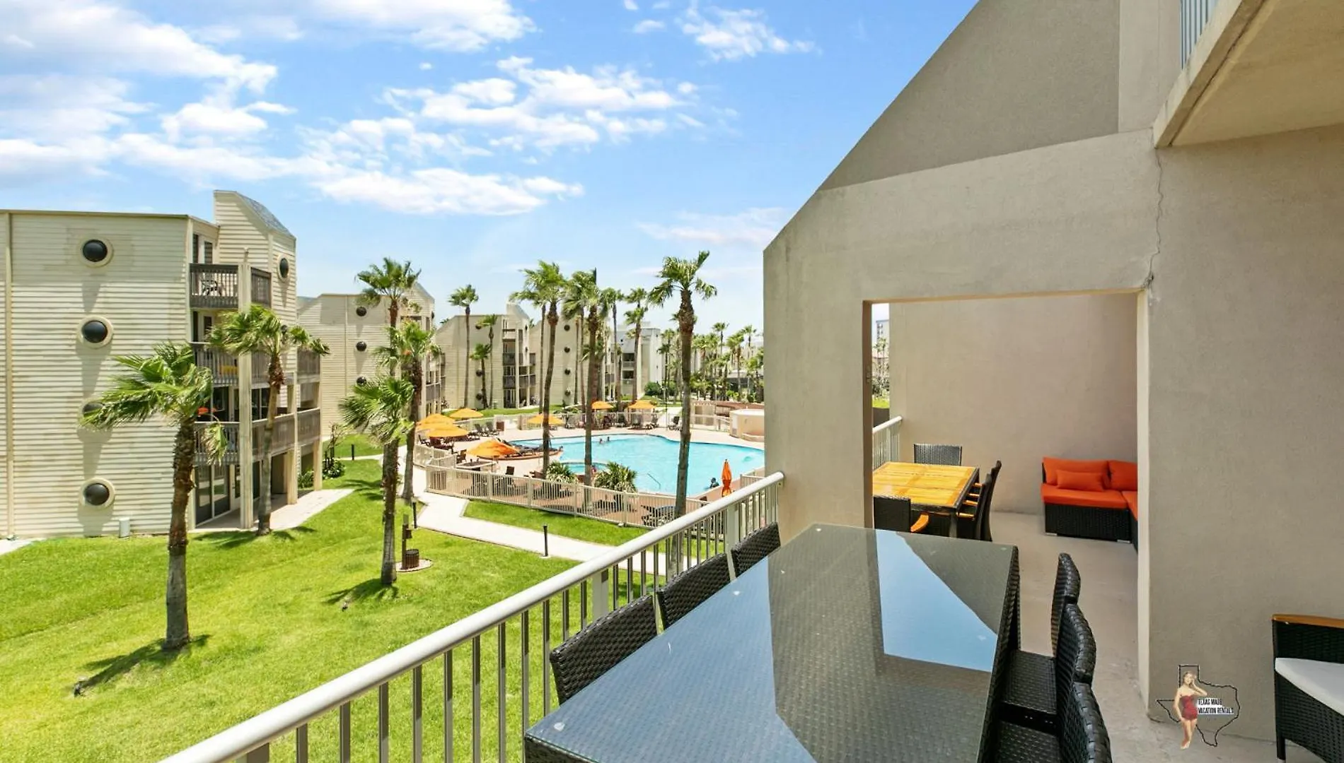 Bahia Mar-solare Tower, Beachfront With Two Pools South Padre Island