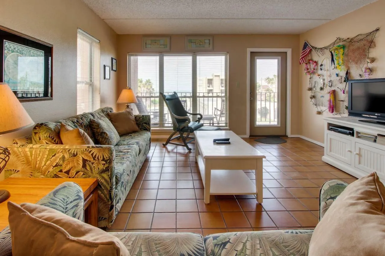 Beachview Condominiums: Palm Tree Pathway * South Padre Island