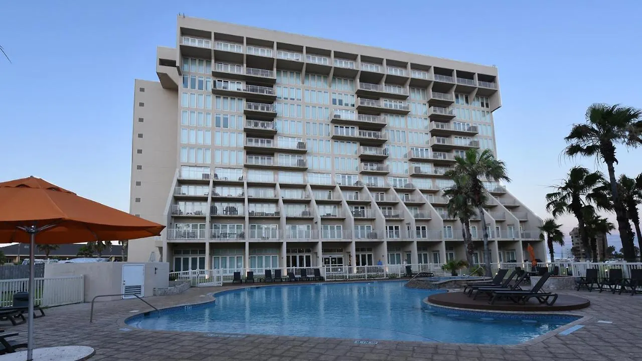 Blue View Beauty! Beachfront Resort, Shared Pools & Jacuzzi South Padre Island