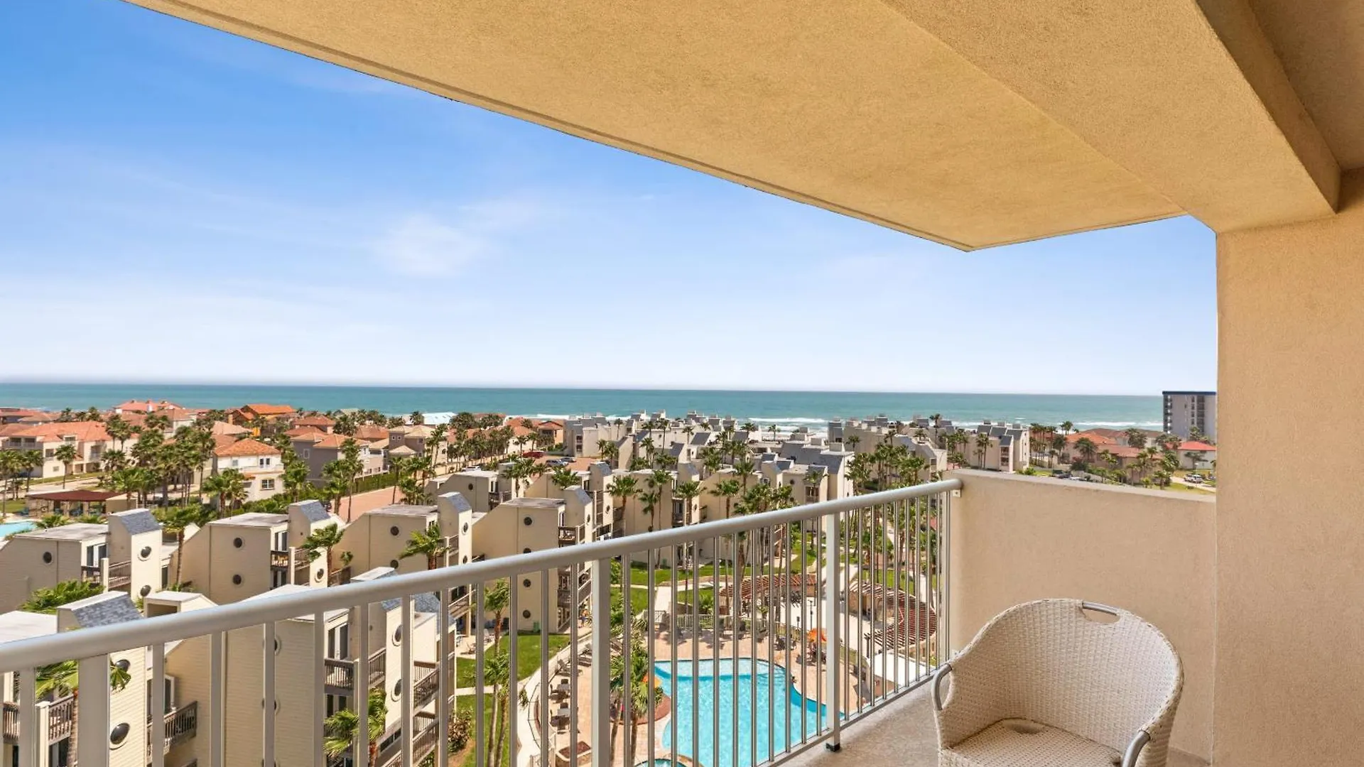 Modern With Ocean View Private Balcony Apartment South Padre Island
