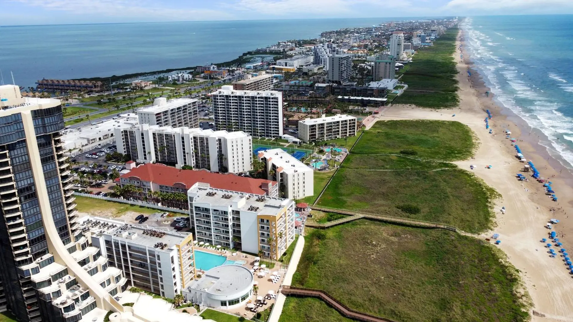 Peninsula Island & - Beachfront At Отель Юг Падре Айленд