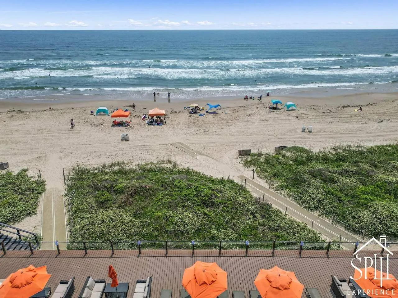 Solare Tower Sunset Panorama Paradise South Padre Island
