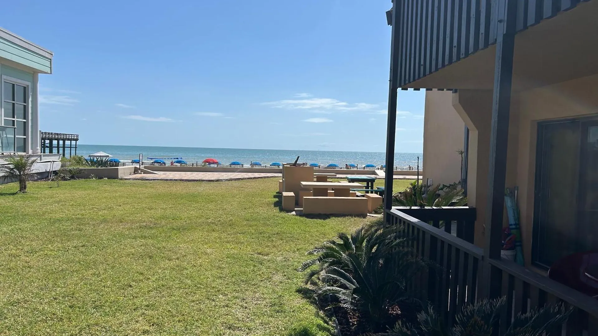 Tiki Spi Beachfront Condo, Right On The Beach! * South Padre Island