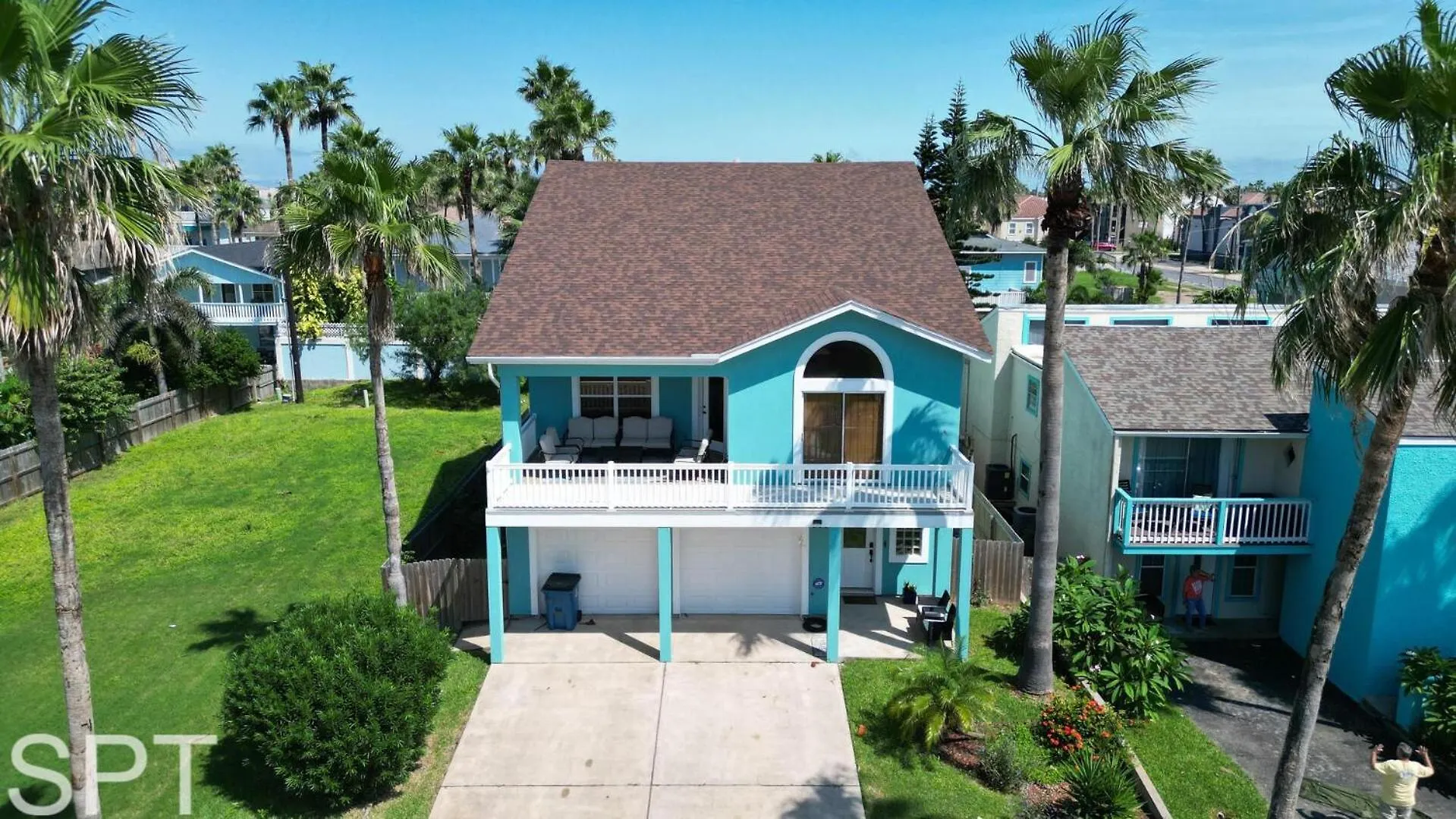 Semesterbostad Tranquil Turquoise Retreat South Padre Island